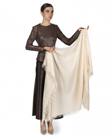 Палантин Унисекс JW100-BERGE/BLANCHE